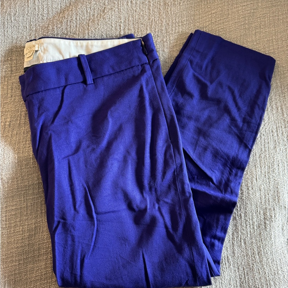 J. Crew Women’s Winnie Royal Blue Dress Pants